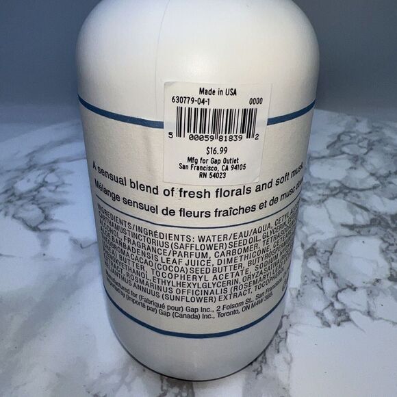 GAP Dream + Body Lotion 8 Fl Oz Pump-NEW! {discontinued } - Picture 3 of 3